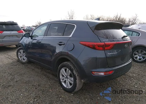 2019 Kia Sportage Lx z USA, uszkodzony, nr VIN KNDPMCAC5K7617854